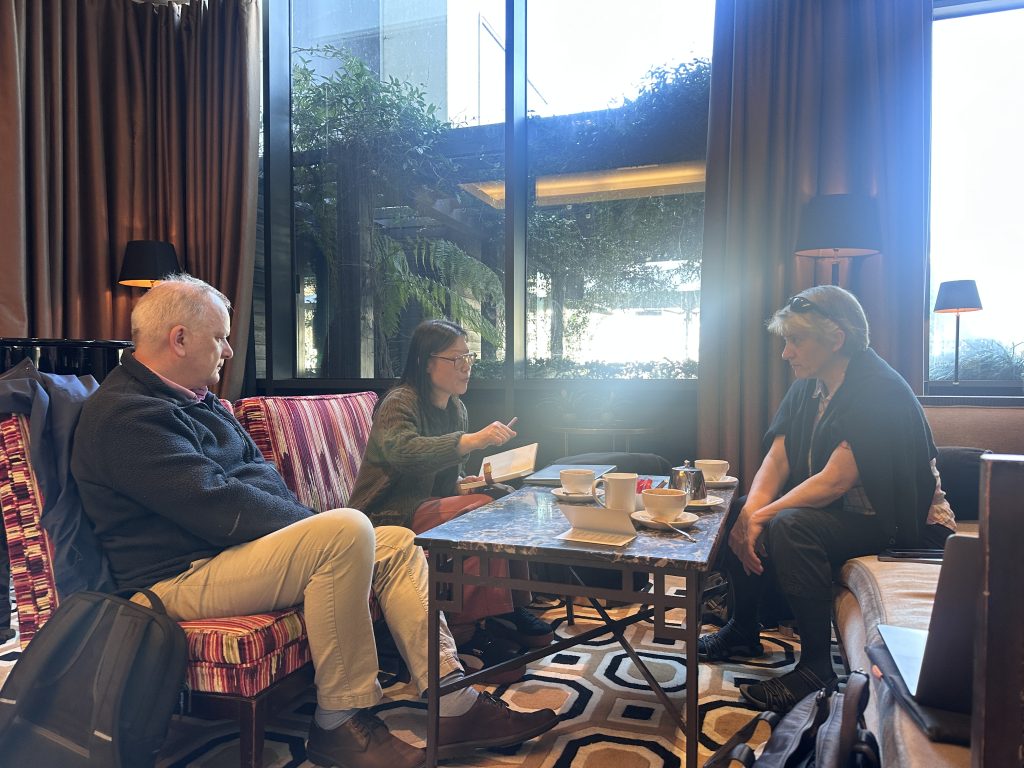 Fig. 1: ECura Project Advisory Board meeting at The River Lee Hotel, Cork (Photo by Tingting Tang)