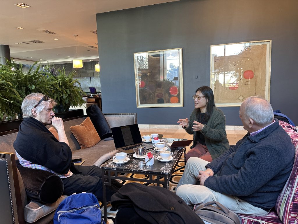 Fig. 2: ECura Project Advisory Board meeting at The River Lee Hotel, Cork (Photo by Tingting Tang)